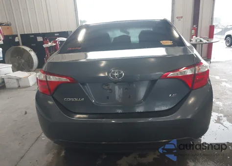 2016 Toyota Corolla Le из США, поврежденный, VIN 2T1BURHE4GC692362